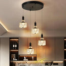 Axyaa Luxury Crystal Chandelier Pendant Light for Living Room Dining Room Ceilings