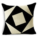 Axyaa Geometric Stitching Pillowcase in 40*40cm/45*45cm/50*50cm