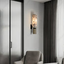 Axyaa LED Copper Marble Wall Lamp for Stylish Home Lighting