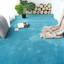 Axyaa Plush Cashmere Mat: Modern Living Room, Bedroom, Balcony Rug