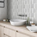 Axyaa Fish Scale Tile Stickers: 3D Self-adhesive for Living Room, Bathroom - Pack of 10