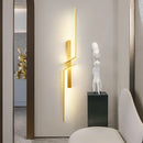 Axyaa Black Gold LED Wall Lamp Up&Down Sconce Lighting