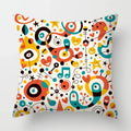 Axyaa Geometric Animal Pattern Cushion Cover for Sofa, Chair, Children's Room
