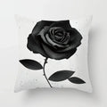 Axyaa Black and White Nordic Style Car Pillowcase Sofa Pillow Cover