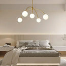 Axyaa Glass Ball Chandeliers for Home Decor - Modern Hanging Pendant Lamps