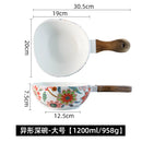 Axyaa Nordic Ceramic Breakfast Steak Plate Set