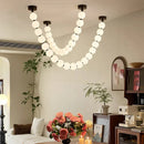 Axyaa LED Chandeliers for Modern Home Decor and Dining Room Lighting