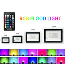 Axyaa RGB LED Flood Light 100W 50W 20W IP68 Waterproof Outdoor Spotlight