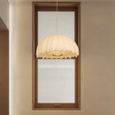 Axyaa Silk Pendant Lights: Luxury E27 LED Chandeliers for Living & Dining Room Décor