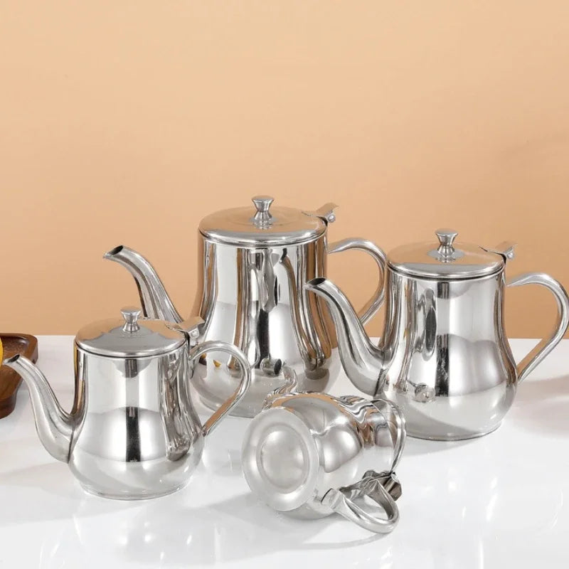 Axyaa Stainless Steel Oil Pot Flask for Kitchen Oil Storage and Dispensing