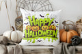 Axyaa Cute Ghost and Pumpkin BOO Pillow Cover for Sofa and Bedroom