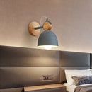 Axyaa Wooden E27 Wall Lamp Sconce for Indoor Home Decoration
