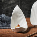 Axyaa Ceramic Sushi Plates Set | Creative Irregular Shape Dinnerware Collection