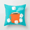 Axyaa Cartoon Animal Pillowcase: Office Car Seat Decor, Sofa Bedroom Cute Pillowcase