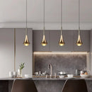 Axyaa Modern LED Chandelier Pendant Light for Bedroom Kitchen Dining Room Lighting