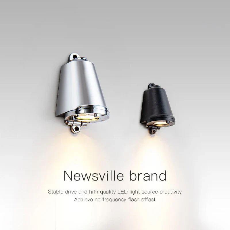 Axyaa Nordic LED Wall Lamp: Waterproof Sconces for Indoor & Outdoor Living