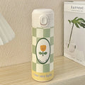 Axyaa Flower Style Stainless Steel Thermal Cup - Leak-Proof Travel Mug