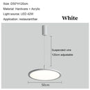Modern LED Ceiling Chandelier Dimmable Pendant Lamps by Axyaa - Home Lighting Luminaires