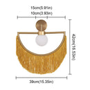 Axyaa Tassel Glass Pendant Chandelier Wall Sconce Floor Lamp