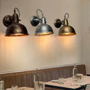 Axyaa Iron Outdoor Wall Lamp Rustic Industrial Style for Home Decor & Lighting