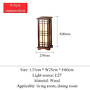 Axyaa Solid Wood Floor Lamp LED for Living Room, Bedroom & Dining Table