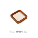 Axyaa Wooden Microfiber Velvet Multi-Purpose Jewelry Tray Storage Display