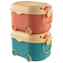 Axyaa Kids Toy Storage Box: Large Capacity Household Organizer for Snacks, Clothes, and More