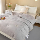 Axyaa Soybean Fiber Quilts Set - Spring/Autumn/Winter Bedding for Warmth & Comfort