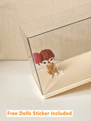 Acrylic Display Stand for POPMart and Lego by Axyaa - Transparent Storage Organizer