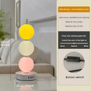 Axyaa Rainbow Candy Glass Balls LED Floor Lamp for Stylish Living Room Decor
