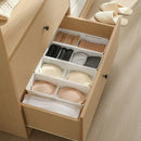Axyaa Storage Drawer Organizers: Retractable Compartments for Kitchen, Underwear, Cutlery, Socks