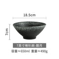Axyaa Large Ramen Bowl, Japanese Style Ceramic Soup Bowl, Creative Tableware