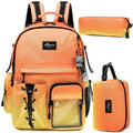 Axyaa Kids Backpack Set: Backpack, Lunch Box, Pencil Case - Ages 8-10 Boys/Girls