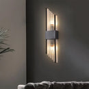 Axyaa Black Crystal Minimalist Wall Lamp Luxury Lighting