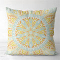 Axyaa Mysterious Pattern Flower Cushion Cover for Home Decor