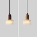 Axyaa Marble Pendant Light: Nordic Minimalist LED Wall Lamps