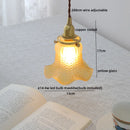 Axyaa Modern LED Pendant Lamps Copper Glass Light Fixtures E14 Nordic Style