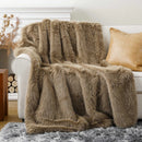 Axyaa Luxury Faux Fur Blanket for Bed and Sofa - Soft and Warm Blanket