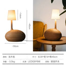 Axyaa Zen Art Solid Wood Table Lamp LED G9 Decor Desk Light Bedroom Living Room