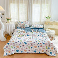 Axyaa Washed Cotton All Season Comforter for Single Double Bed