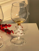 Axyaa Clear Stemglass Cocktail Glass, Exquisite Drink Mug, Party Tea Cup