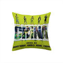 Axyaa Anuel AA Square Luxury Pillow Cover for Sofa Car Bed Room Decor
