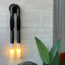 Axyaa Vintage Copper Wall Sconce LED Lamp for Bedroom & Living Room