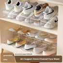 Axyaa Double-layer Shoe Rack Organizer Cabinet - Adjustable Closet Storage Rack