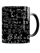 Axyaa Color Change Calculus Formula Ceramic Coffee Mug - Heat Reveal Magic Cup