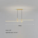 Axyaa Modern Bar Table Lamp Strip Light Fixture for Study Room & Tea Room