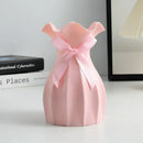 Axyaa Porcelain Style DIY Flowerpot Vase Home Decoration Ornaments