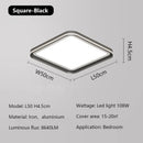 Axyaa Modern Minimalist LED Ceiling Lamp for Living Room Bedroom Lighting