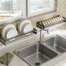 Axyaa Kitchen Organizer Shelf, Wall-Mounted Dish Rack for Bowl, Plate, Cutlery & Utensil Storage