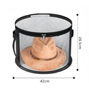 Axyaa Foldable Round Travel Storage Box for Clothes and Hats